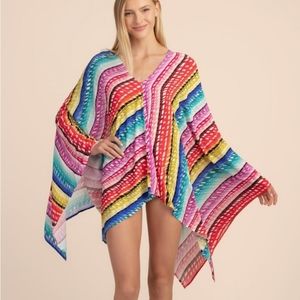 Trina Turk Prismatic Printed Cover-Up Caftan